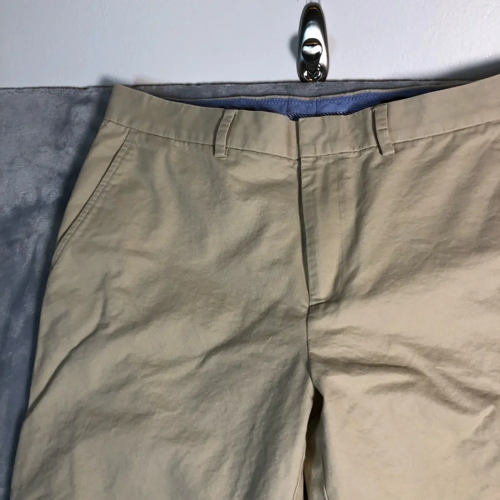 J. Crew Men's Flex Slim Bedford Straight-Fit Chino's Khaki Size 34 x 32